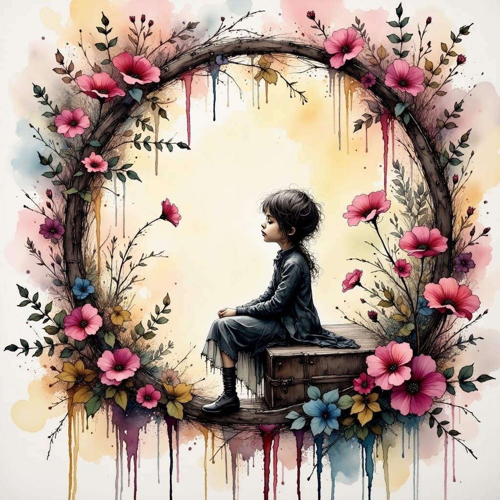 Ink Poet's Whimsical World of Wonder