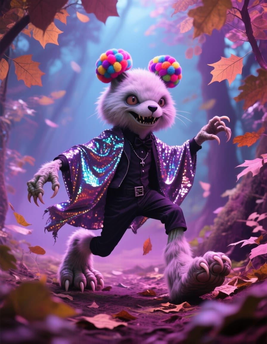 Loony-Buns in Spite of Furry Gothfather in the Understorey