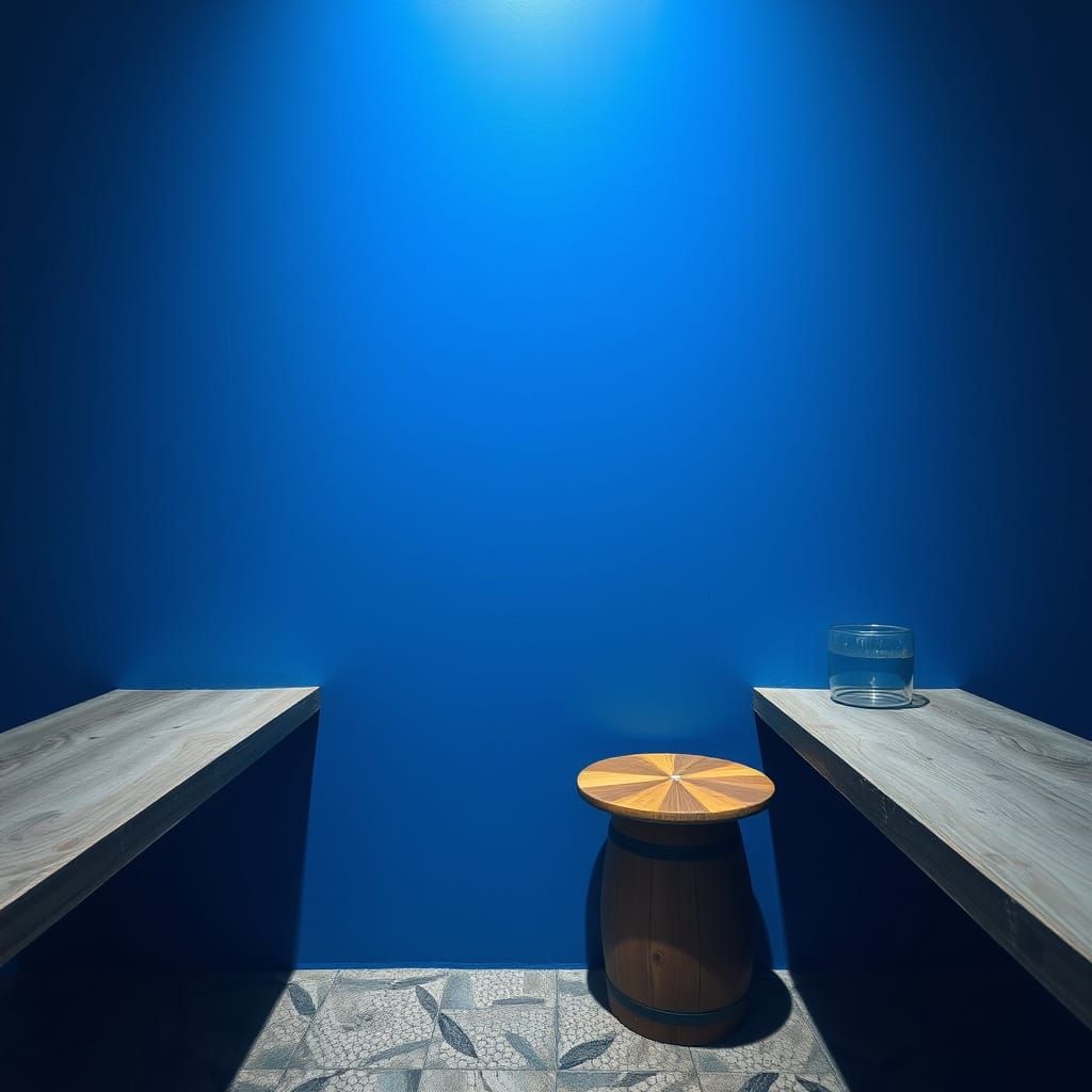 Celestial Blue Skies in a Dreamy Aesthetic