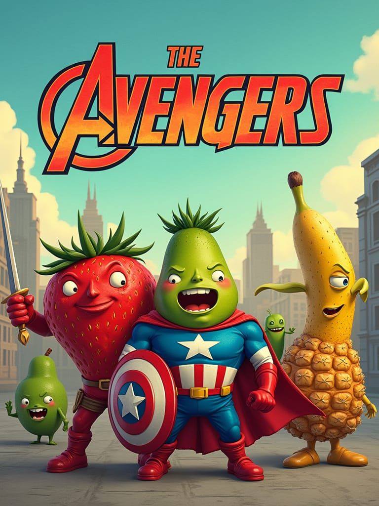 Fruitvengers: A Lighthearted Superhero Parody