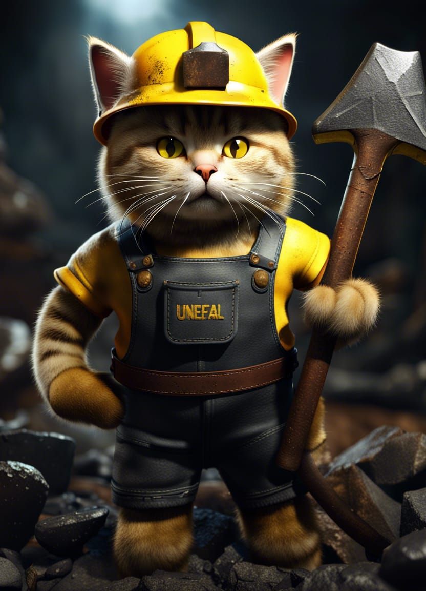 Coal Miner Tabby