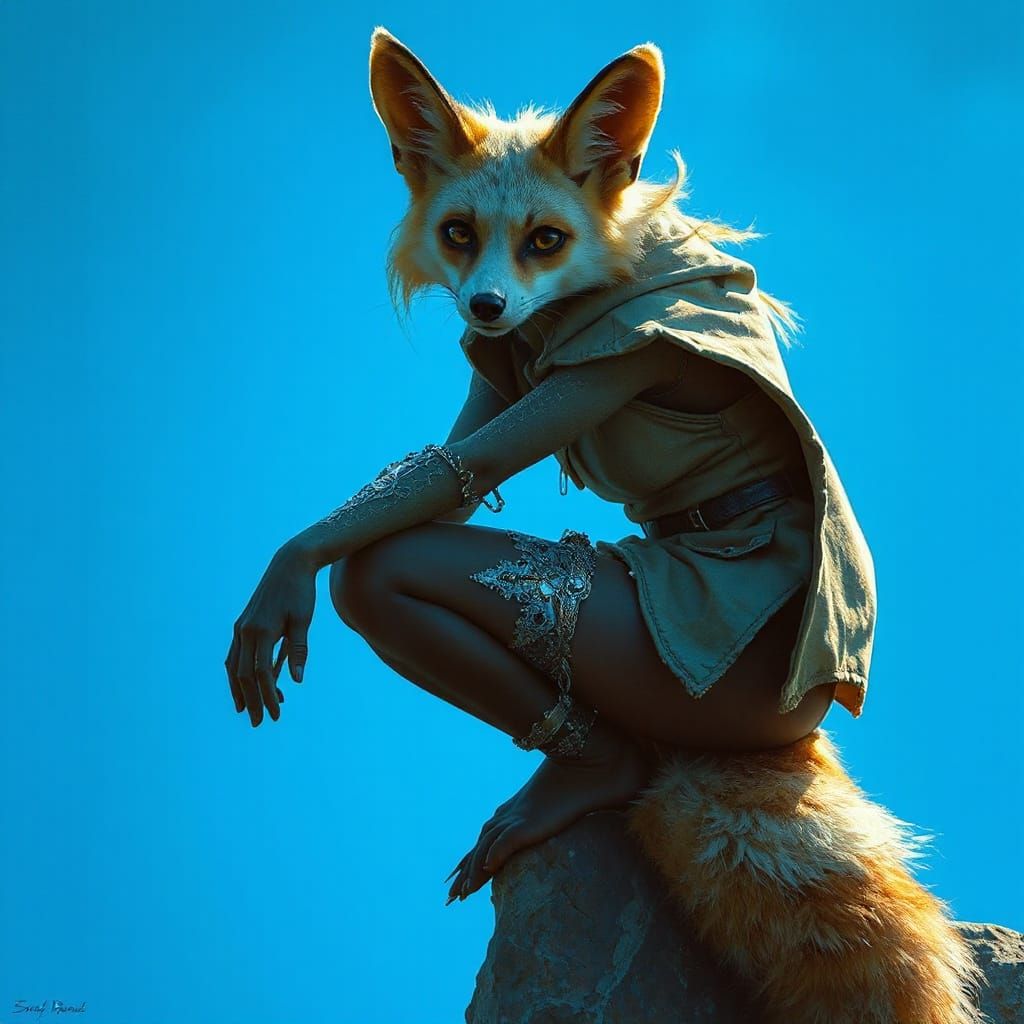 Femme-fennec...