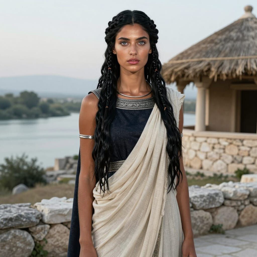 Hyria Amphinoma: Aetolian Noblewoman Portrait