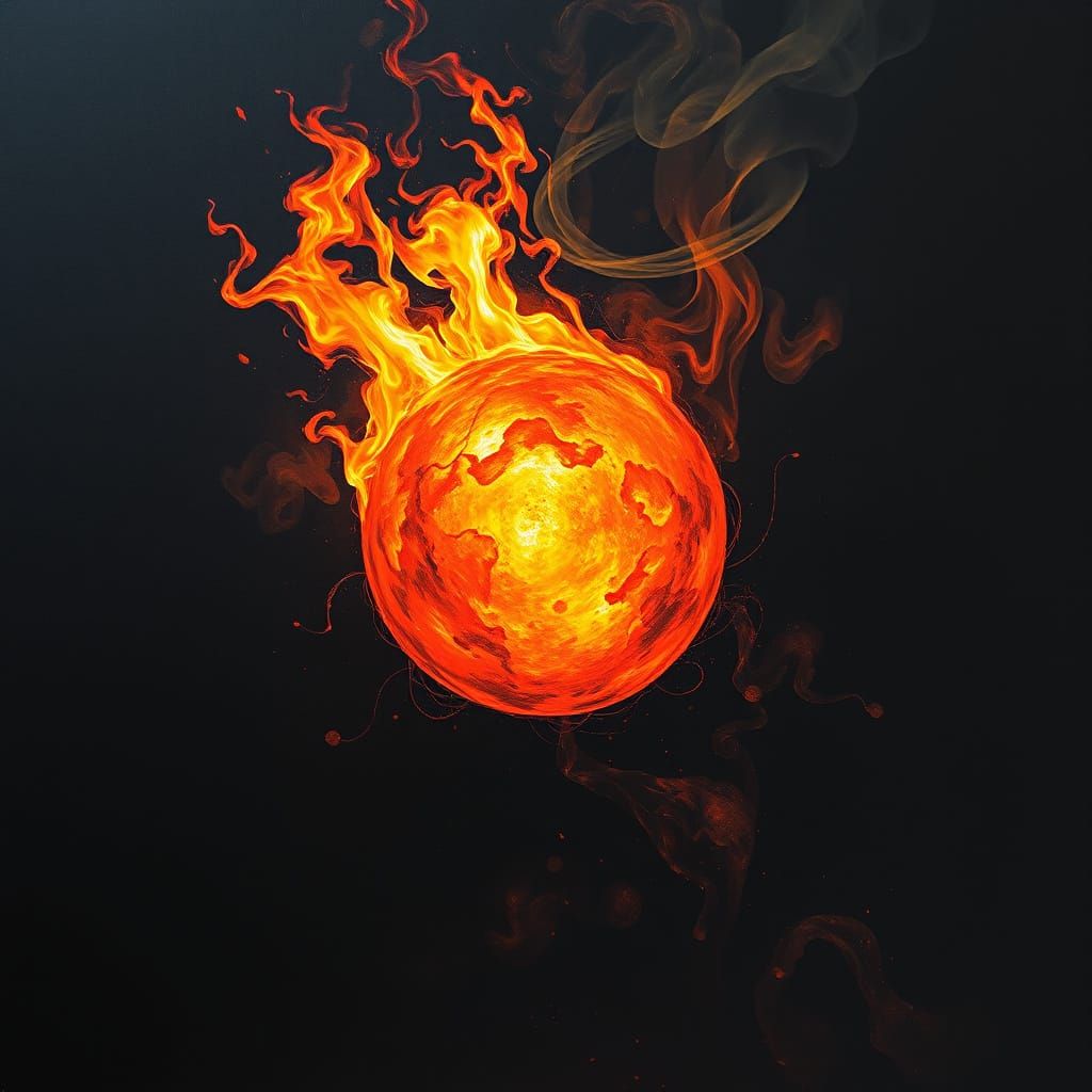 Inferno in Dark Velvet