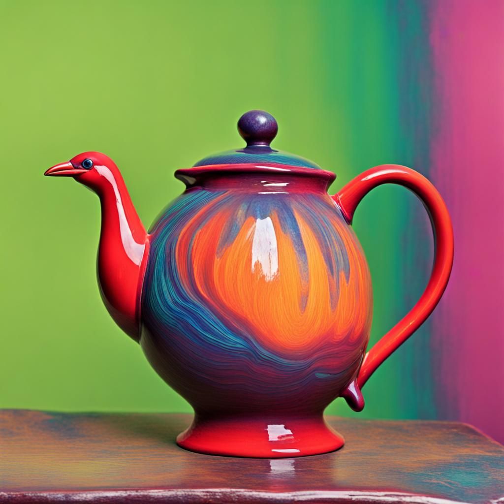 Eccentric Puzzle Pot - How To Get The Tea Out?