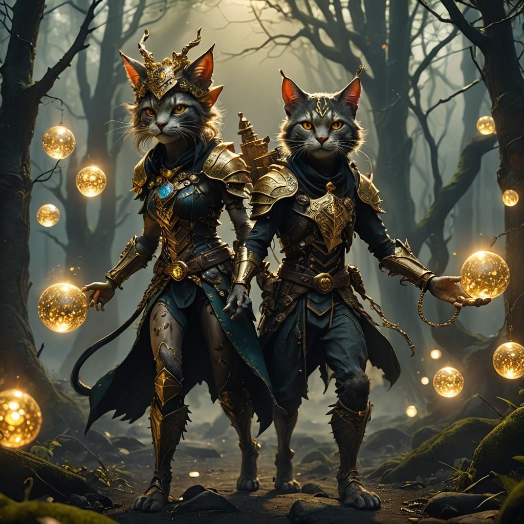 swamp wild Cats, twins. Soul catcher.