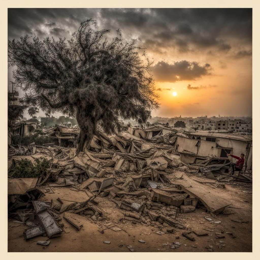 Gaza: A Scene of Natural Fury