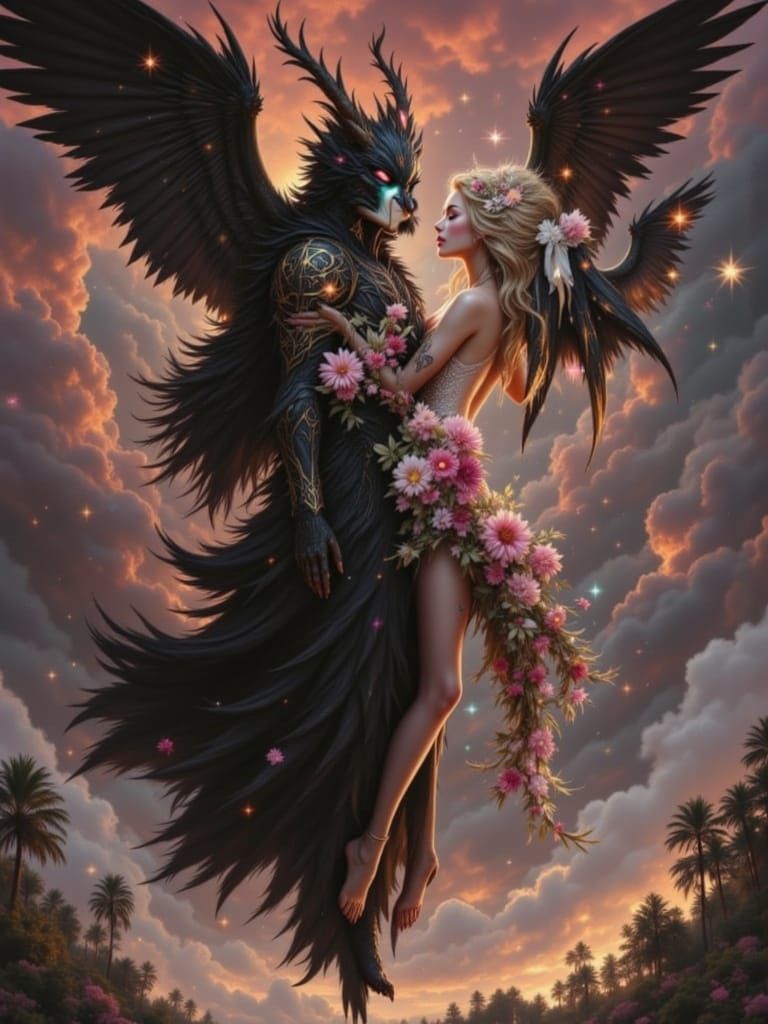 Pop Surrealism Creatures in Dreamlike Landscapes