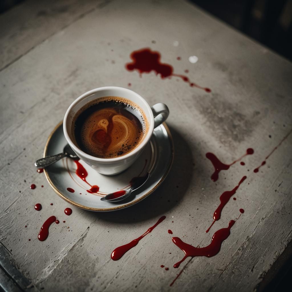 Blood-coffee