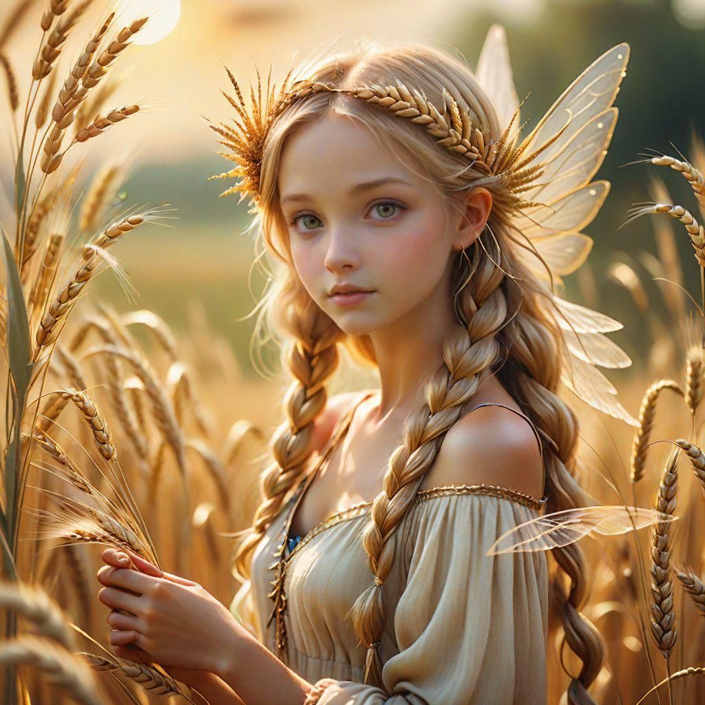 Enchanting Wheat Spirit Ascends