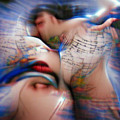 Abstract Flowing Gradient Background in Digital Art