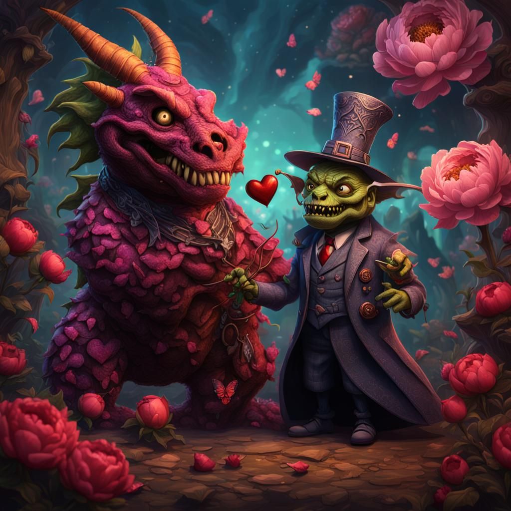 Dr. Ogie Boogie and Peony's Valentine's Day