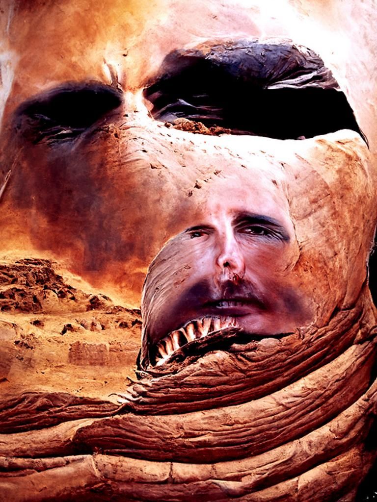 Shai hulud with the face of christian bale
