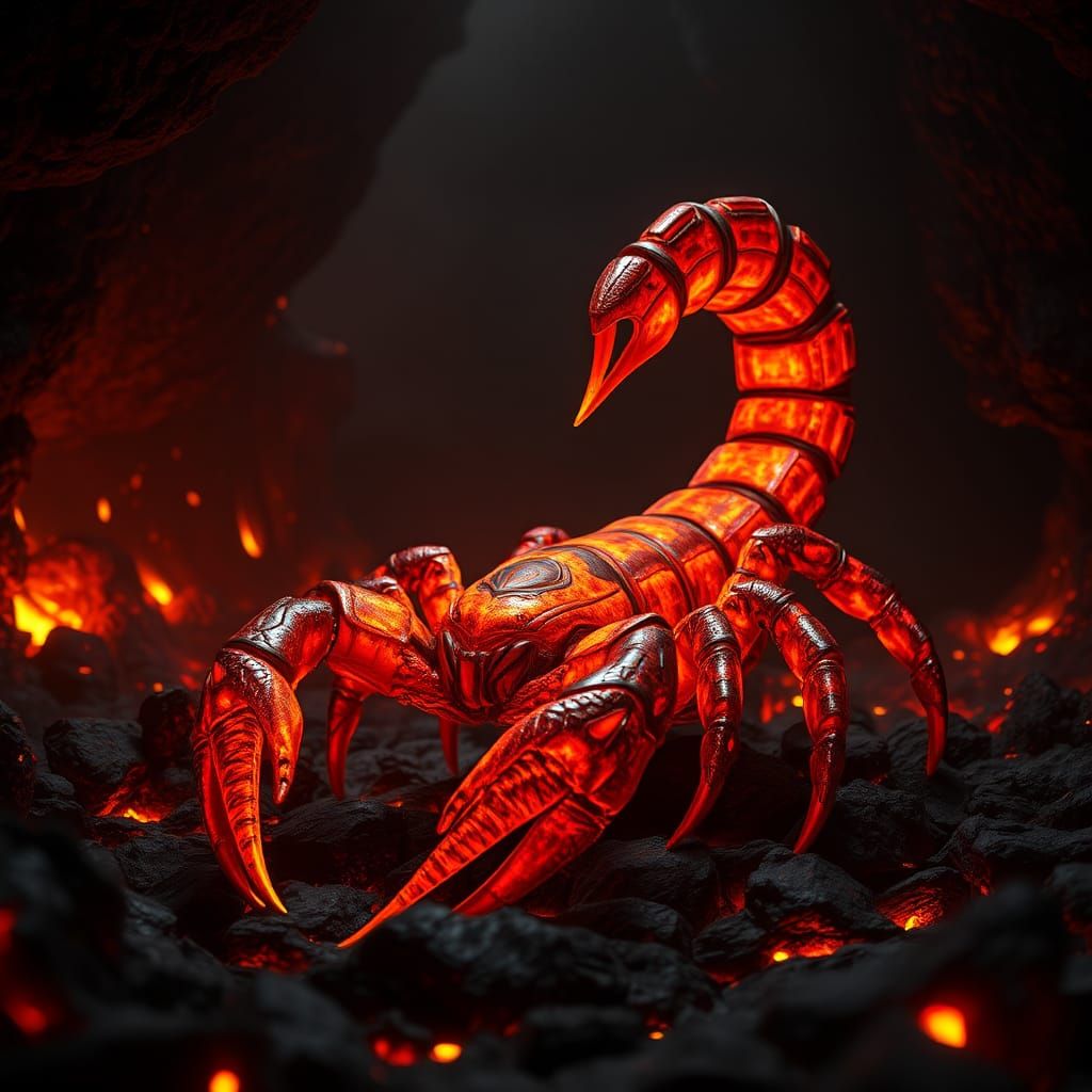 Magma Scorpion of Blazing Wonders