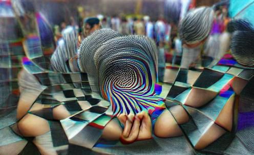 Abstract Illusion Generated by AI