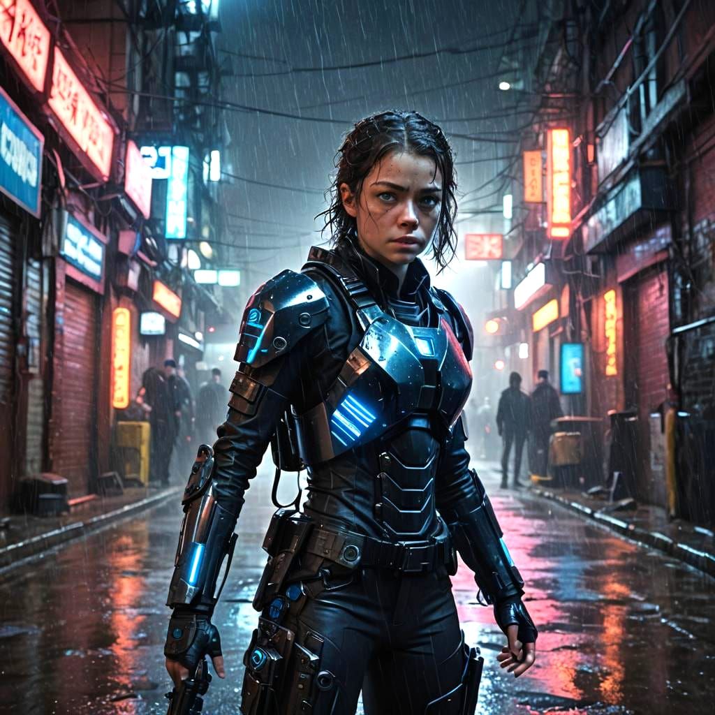 Cyberpunk Tatiana Maslany