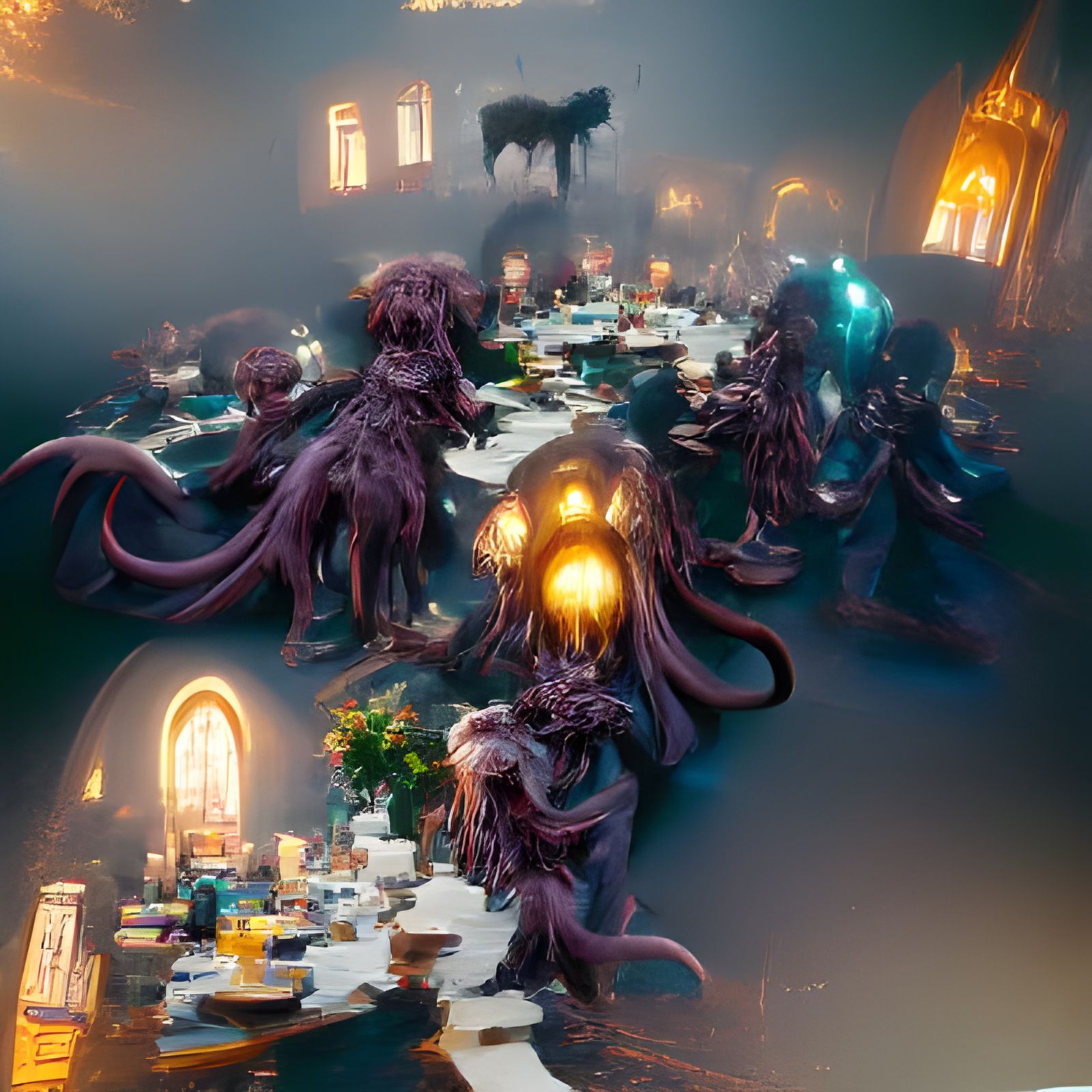 Cthulhu Mythos Last Supper Reimagined