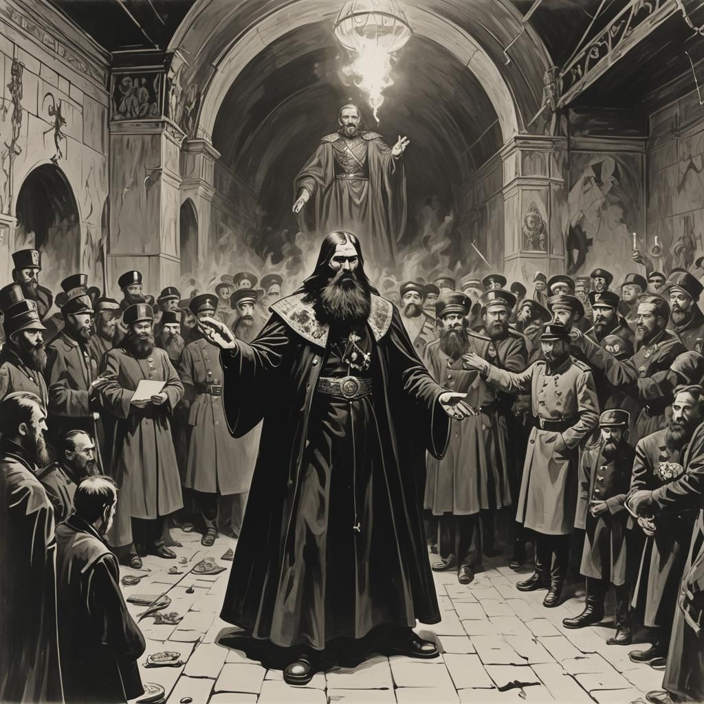 Rasputin's Spell: Underground Comix Scene