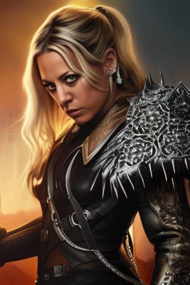 Werewolf Hunter with Crossbow in Baroque Style