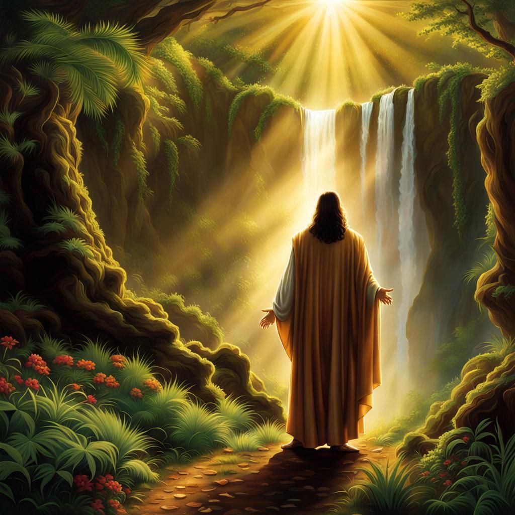 Revelation 22:20: An AI Generated Religious Image