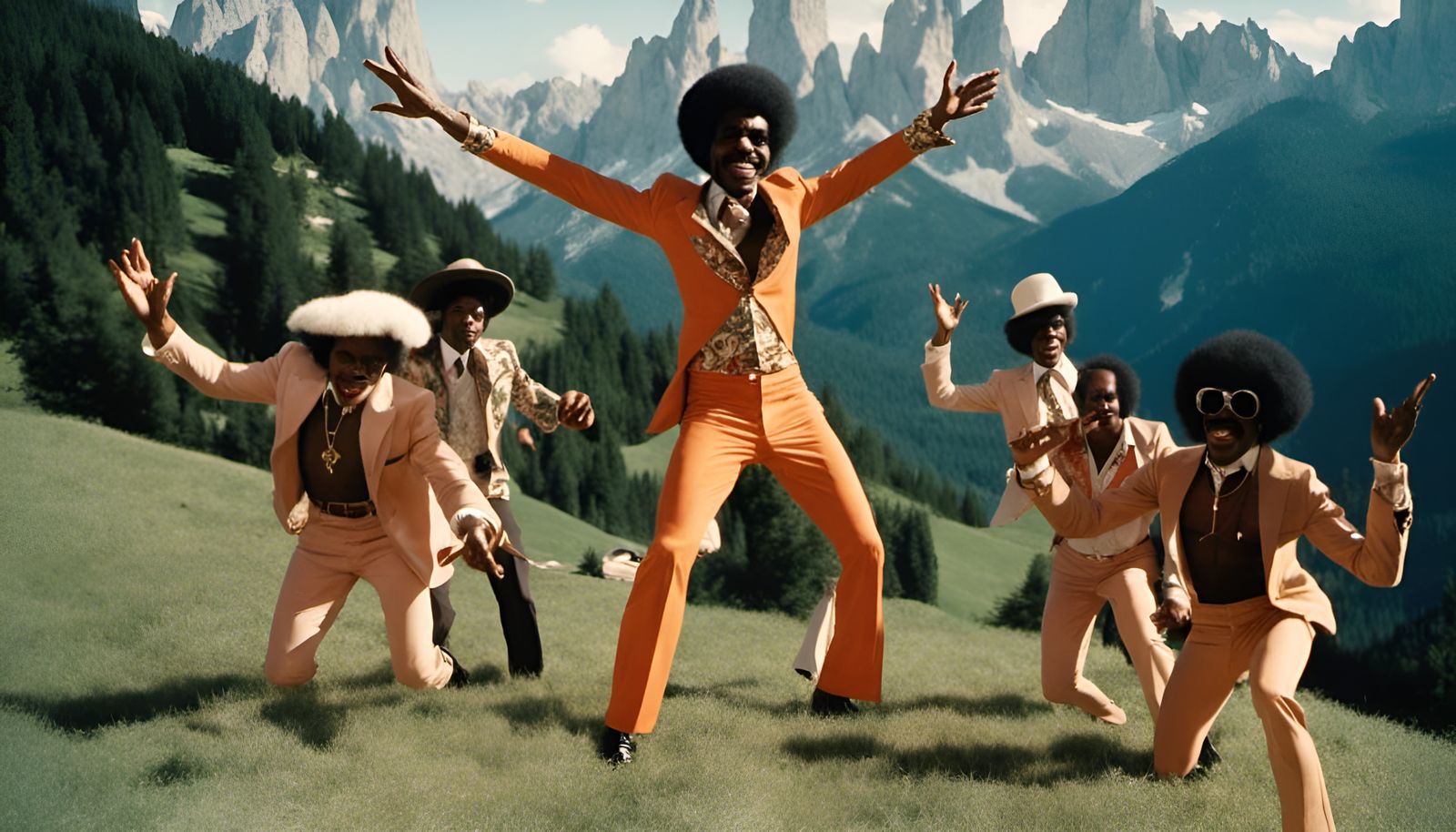 Dolomites: Dolemite Elves Dance in Mountain Expanse