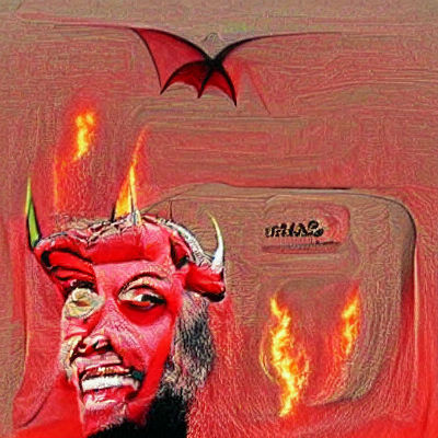 Abstract Dark Figure in Minimalist Style