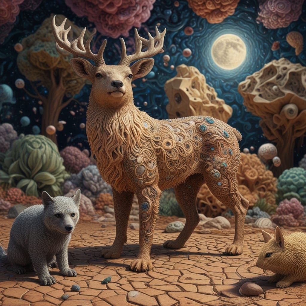 Jungian Dreamscapes in Photorealistic Style