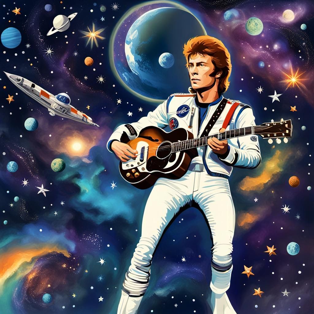 Surreal Space Oddity: A Digital Collage