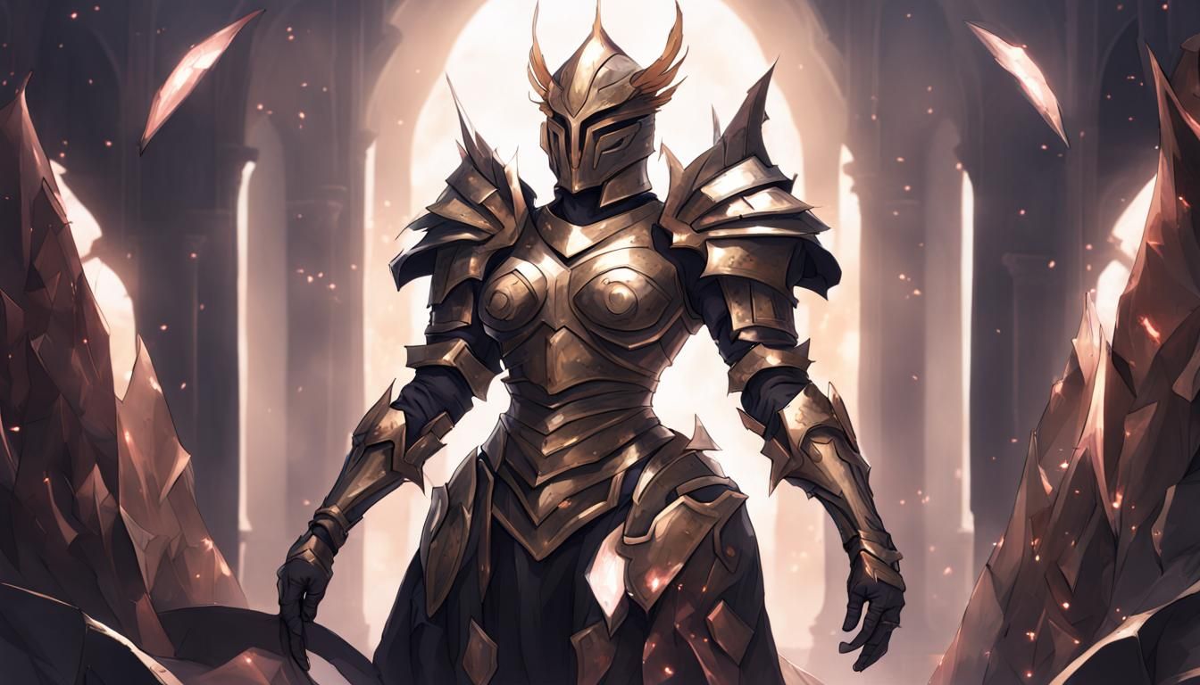 Fantasy Armor Clad Warrior