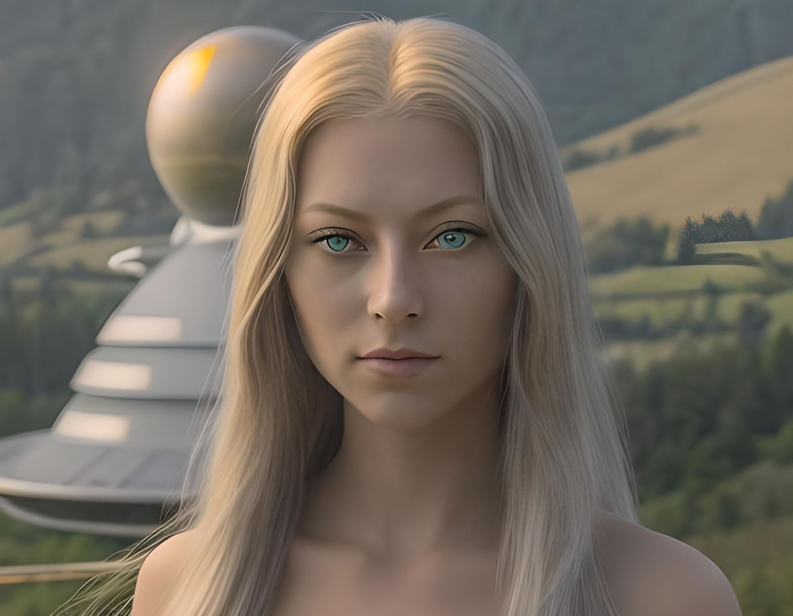 Semjase, female 'Visitor' from Pleiades #11