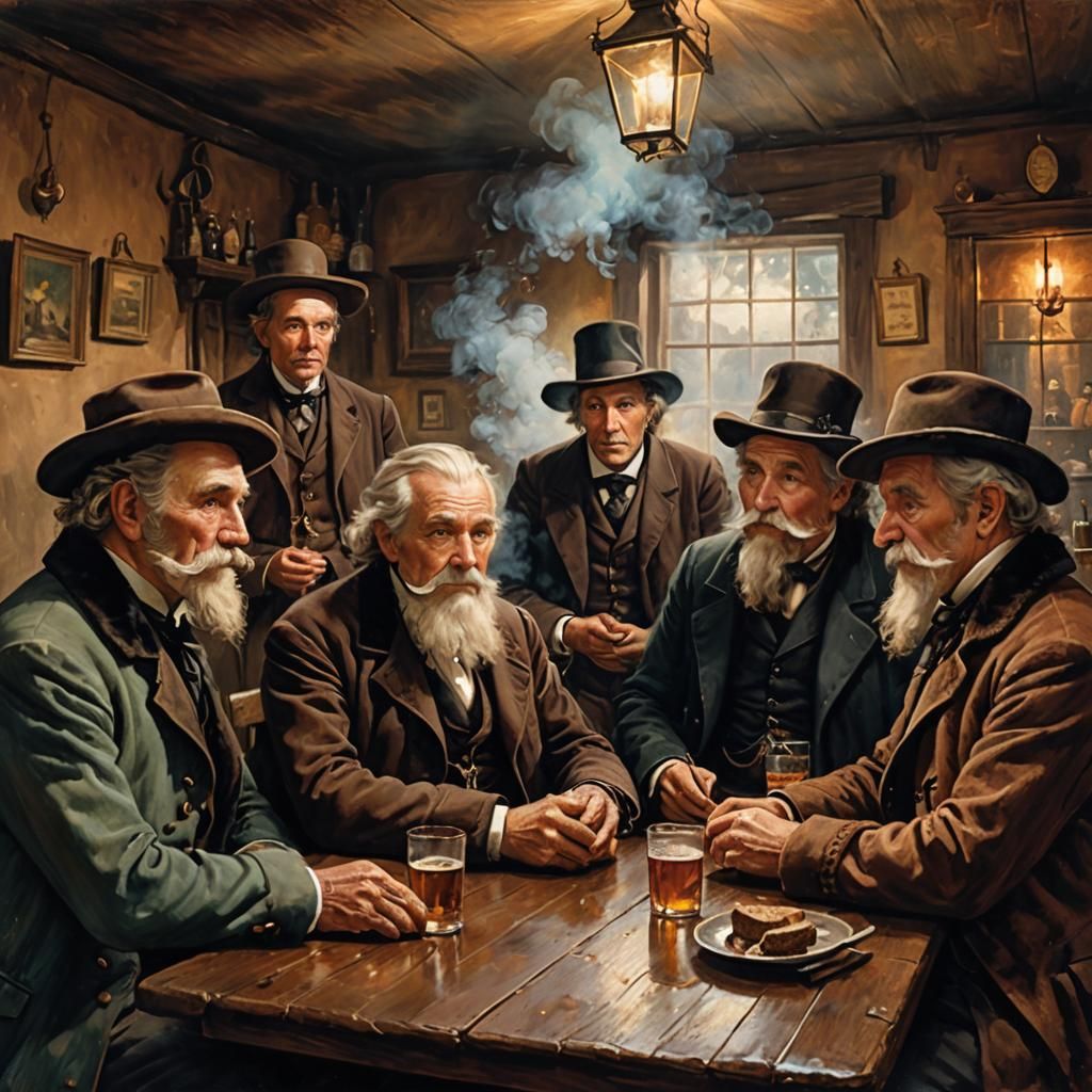 Regulars’ table politics in the pub