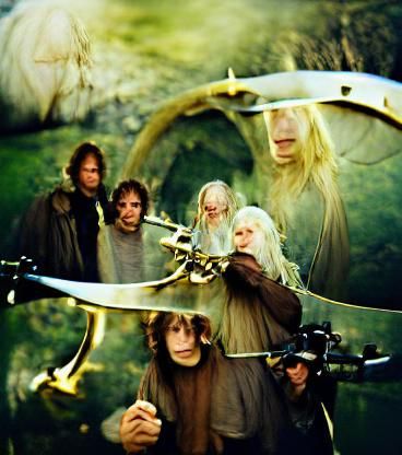 Epic Fantasy Landscape Inspired by Tolkien