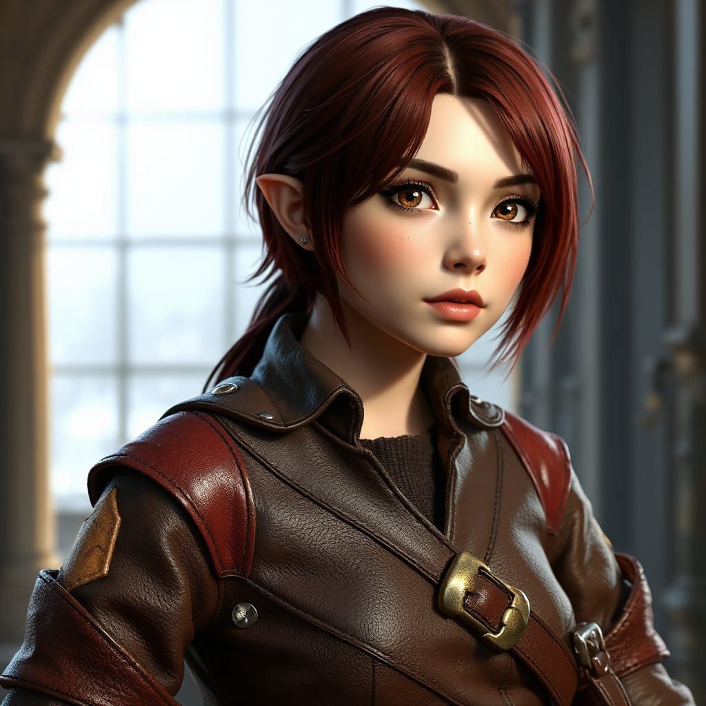 Half-elf girl