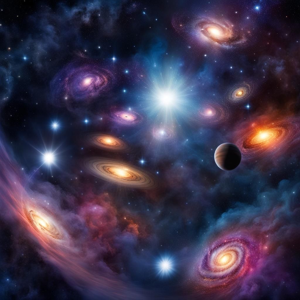 Deep Space Expansion: A Visual Journey