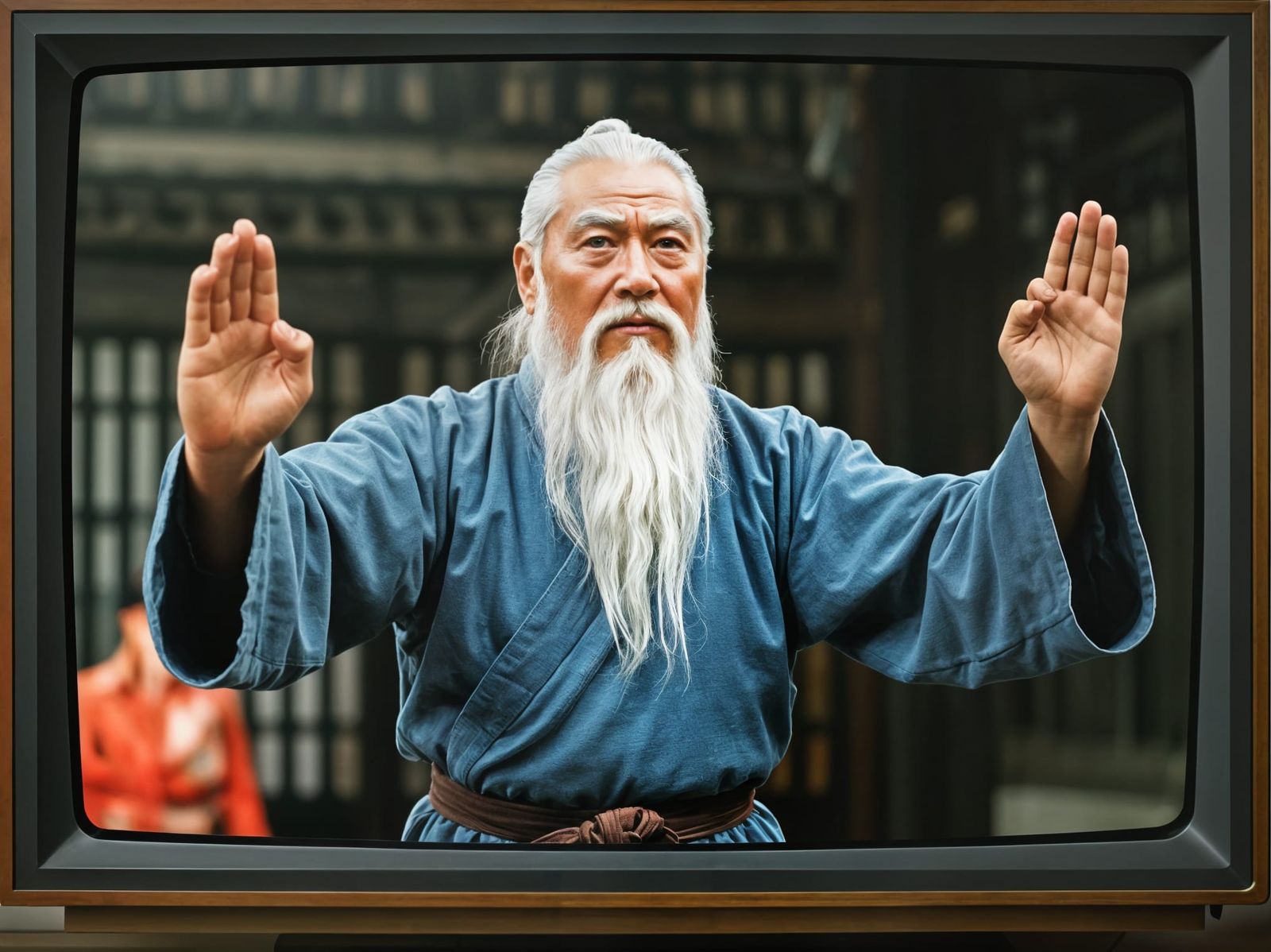 Humorous 80s TV Scene: Fake Martial Arts Master