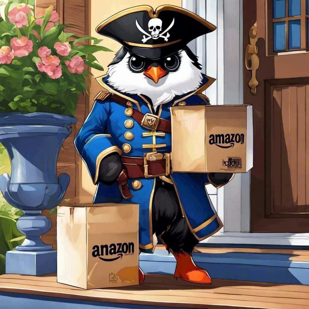Porch Pirate Penguin