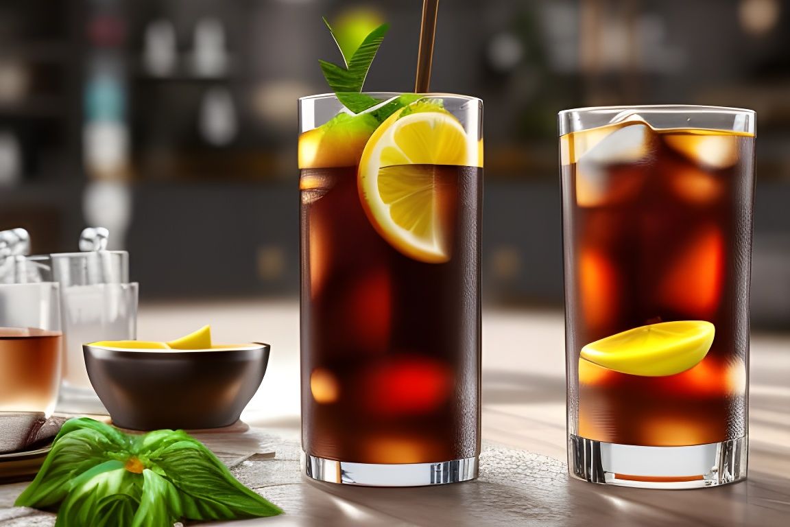Iced Tea: 3D Rendered Still Life in 8K