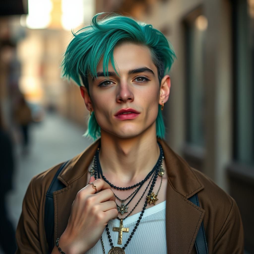 This playboy is always the muscle of his little group, yet i...