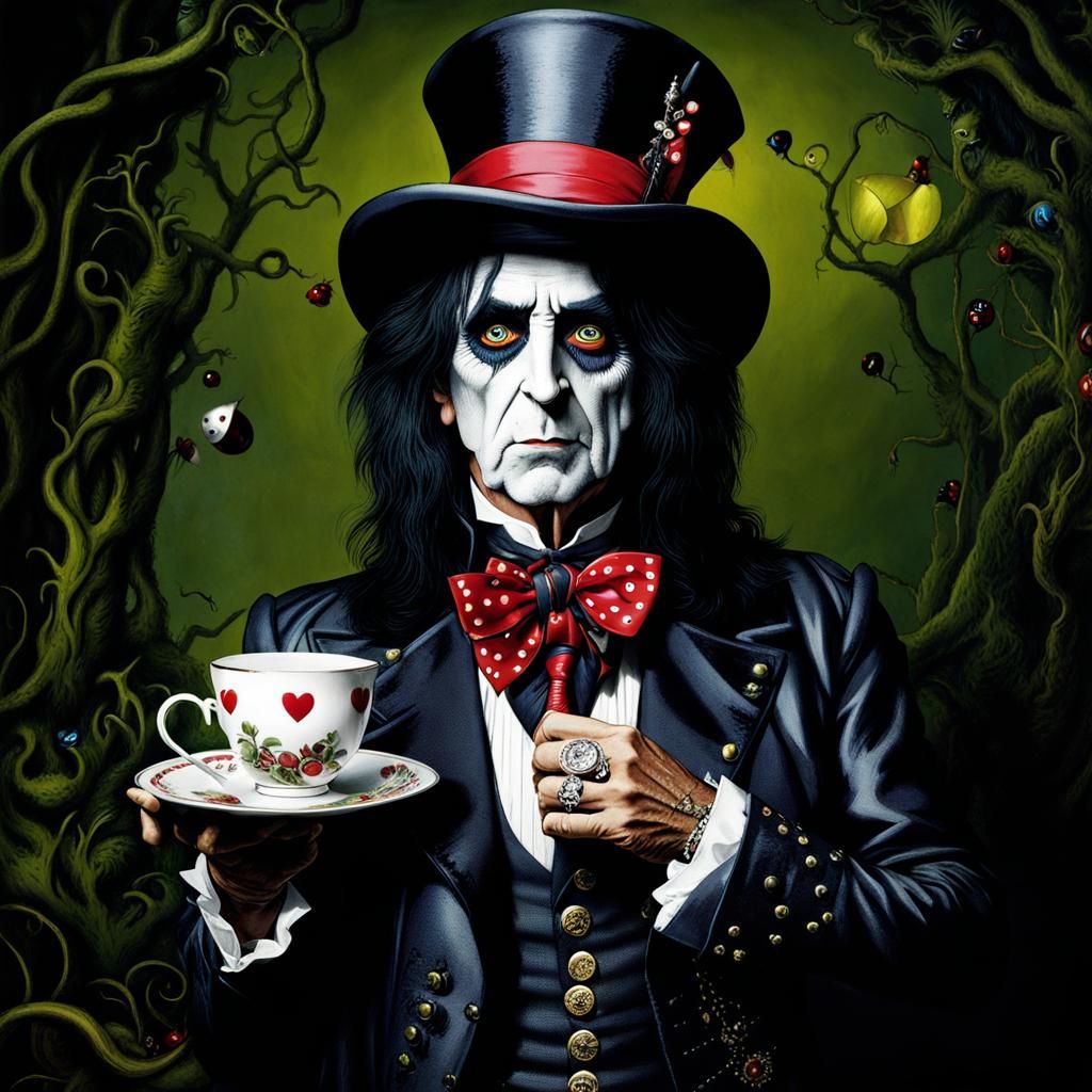 Alice Cooper in a Dark Wonderland
