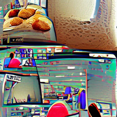 Abstract Art Generated From a Blank Prompt