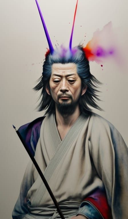 Miyamoto Musashi Splash art.