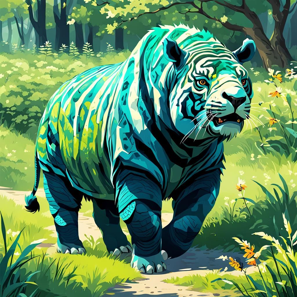 Majestic Tiger Portrait