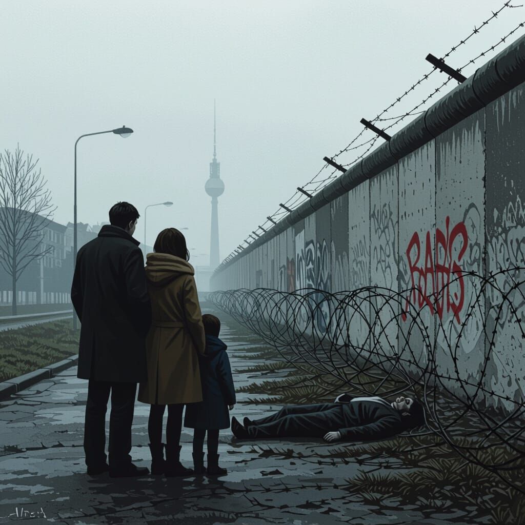 Berlin Wall Death Strip Tragedy