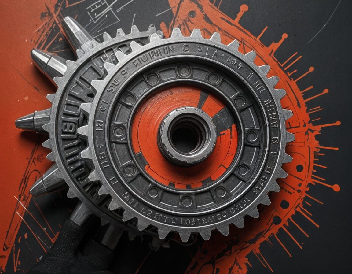 Mechanical Engineer's Intimate Moment in Hyper Detail