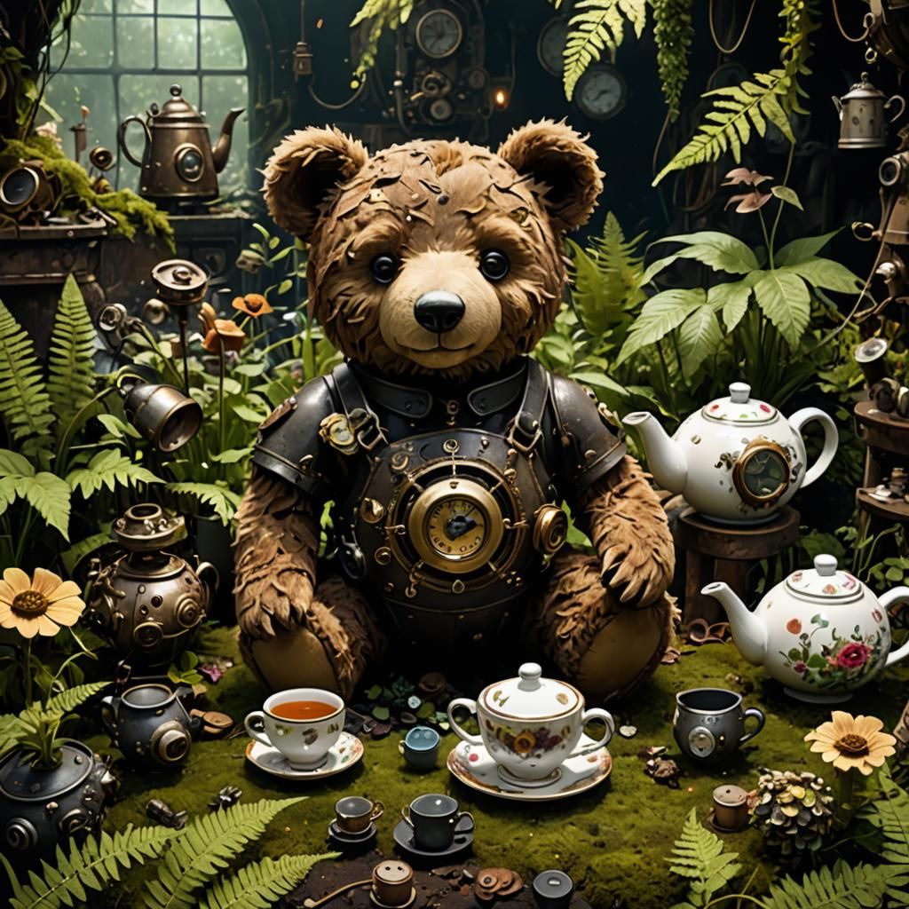 Teddy in wonderland