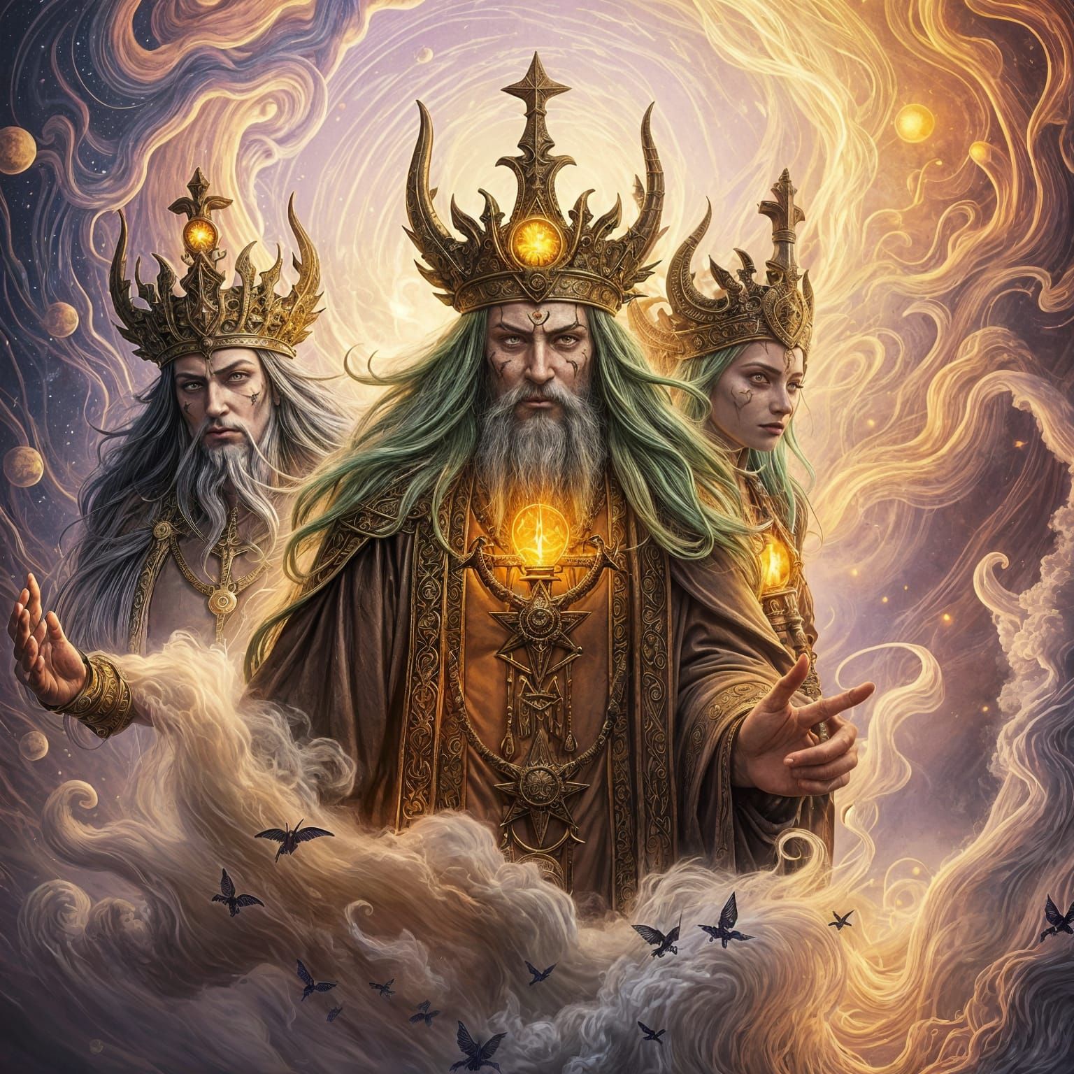 Supreme Deity-Witch-Kings of a Mythic Universe