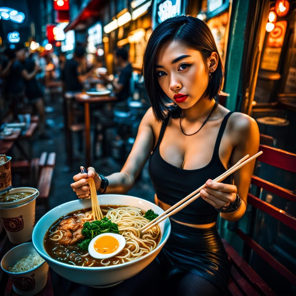Ramen Girl (Selfie Edition) (D)