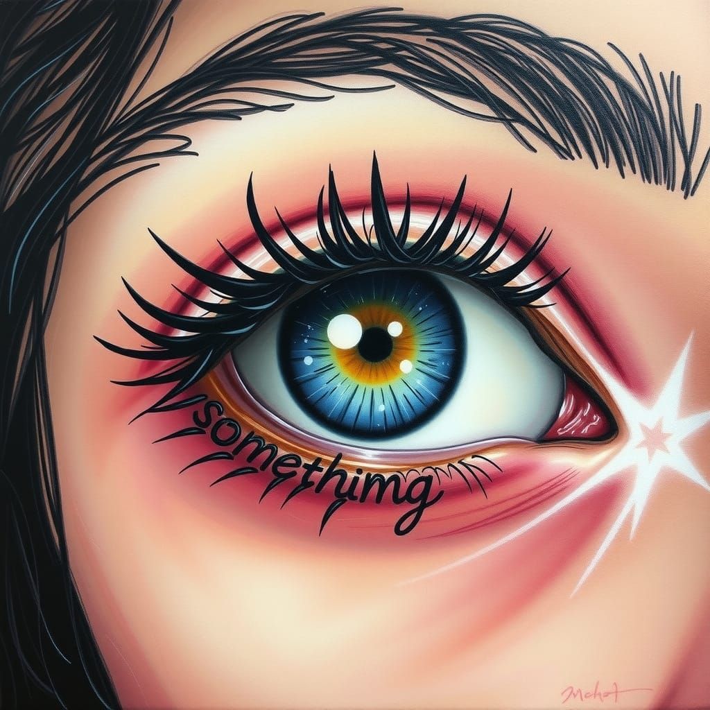 Eye Irritation Prompt AI Image