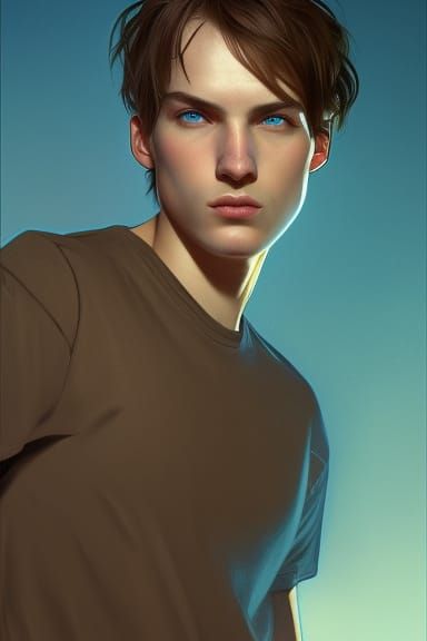 Detailed Portrait with Dynamic Lighting