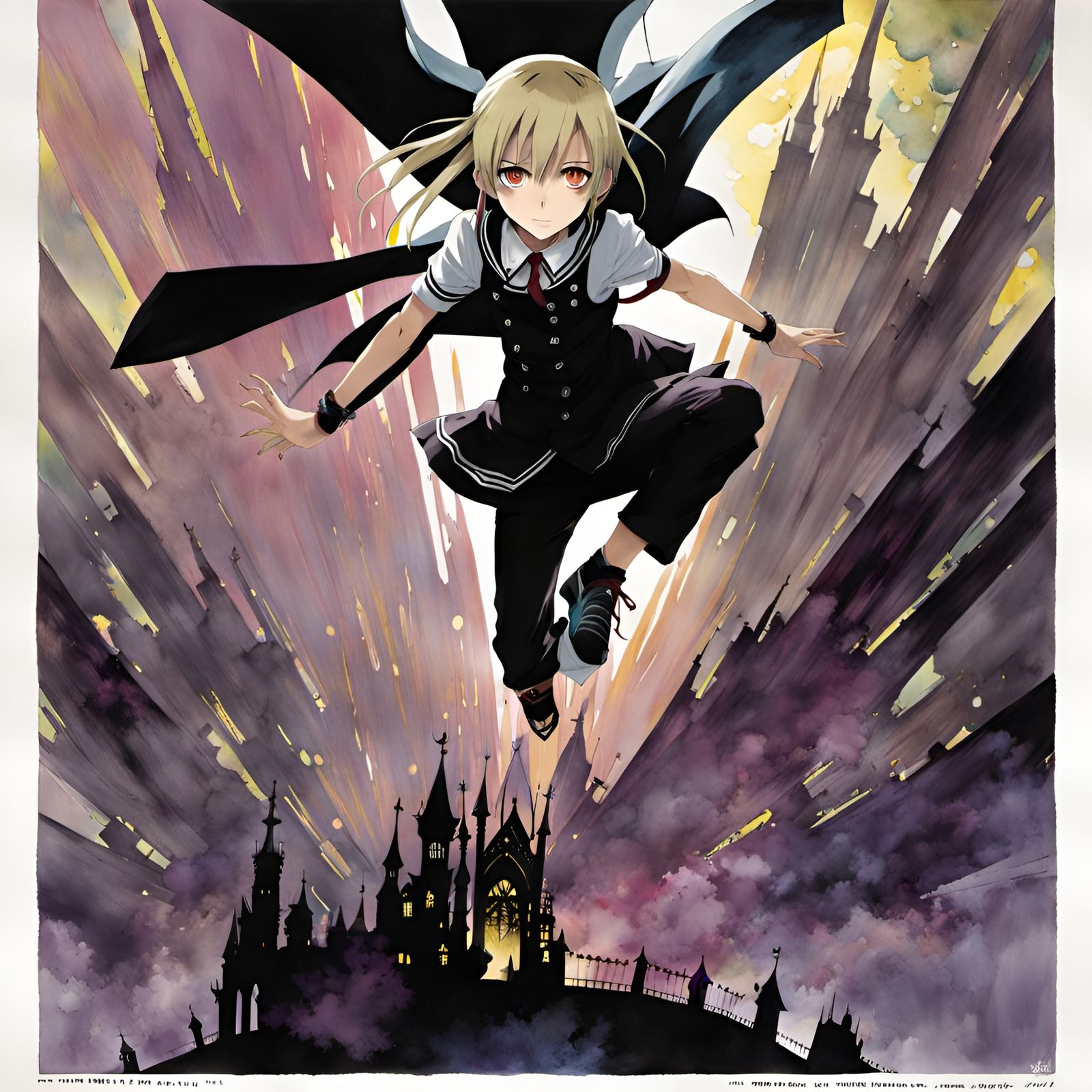 Maka Albern: Soul Eater in Hyperreal Comic Art